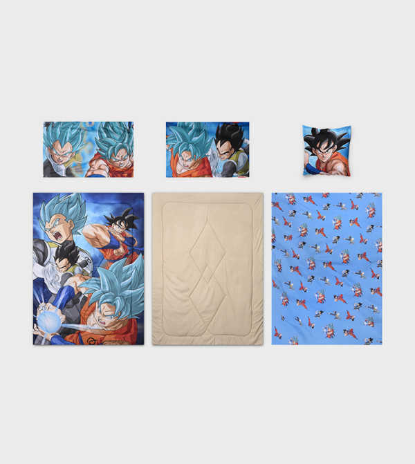 دراغون بول   أطقم أسرة ومخدات بيبي - أزرق Baby Bedding Sets & Pillows