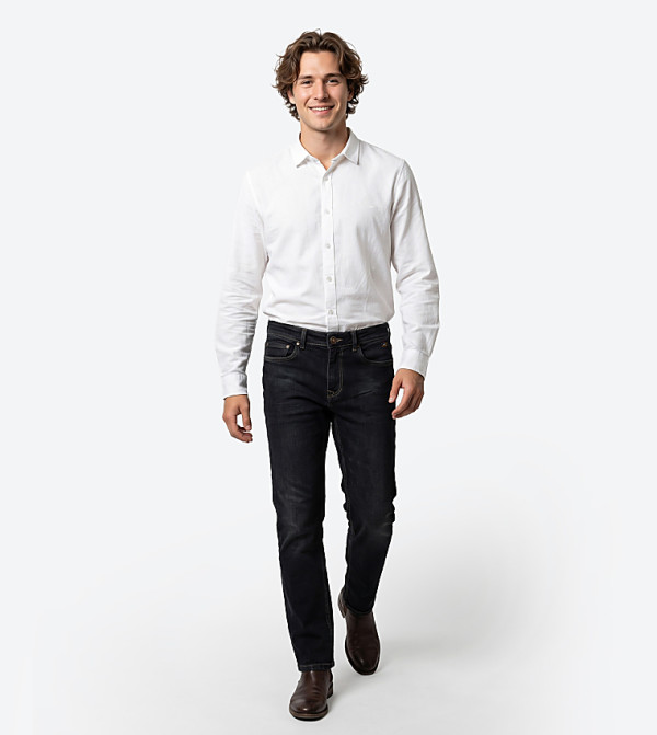 بيفرلي هيلز بولو كلوب  جينزات ضيقة  - أزرق غامق  Slim Jeans