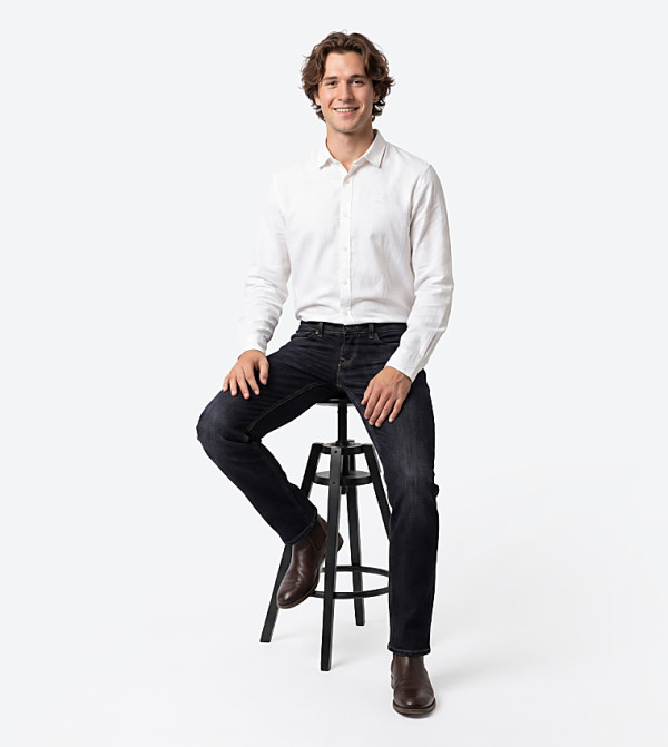 بيفرلي هيلز بولو كلوب  جينزات ضيقة  - أزرق غامق  Slim Jeans