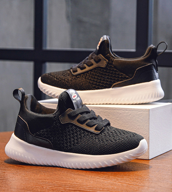 Large Mouthed Monkey Large Mouthed Monkey - Black Casual Slip-On's