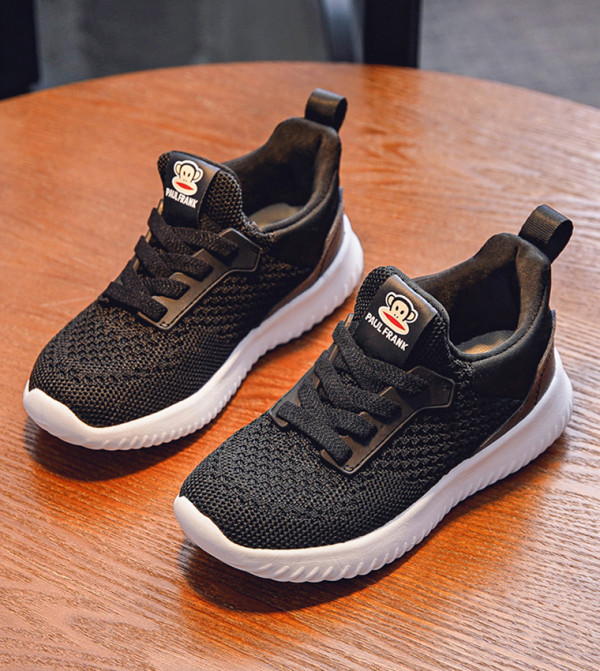 Large Mouthed Monkey Large Mouthed Monkey - Black Casual Slip-On's
