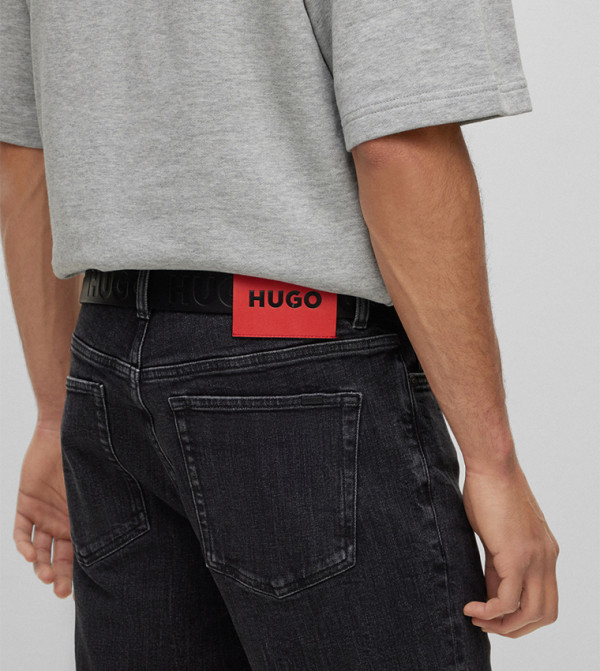 هوغو clearance sa - رمادي Denim shorts