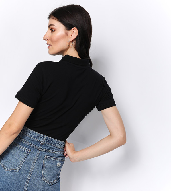 Beverly Hills Polo Club  Polo T-Shirts - Black false