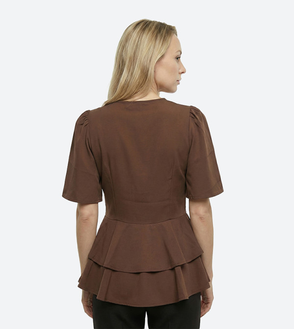 Beverly Hills Polo Club Clothing - Brown Casual Tops