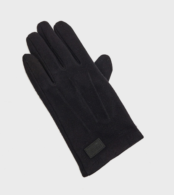 R&B Gloves - Black Knit