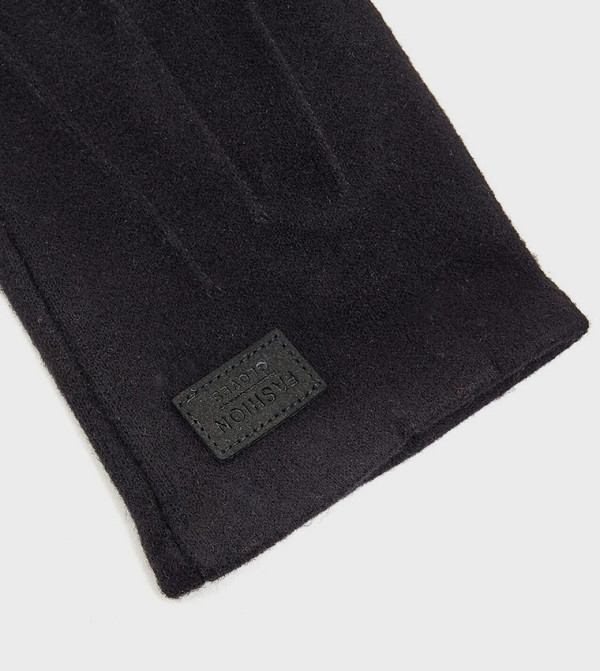 R&B Gloves - Black Knit