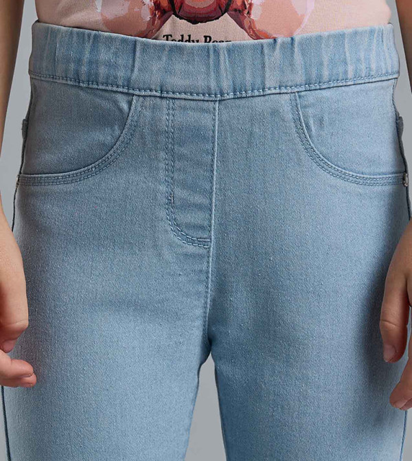 R&B R&B - Blue Jeggings