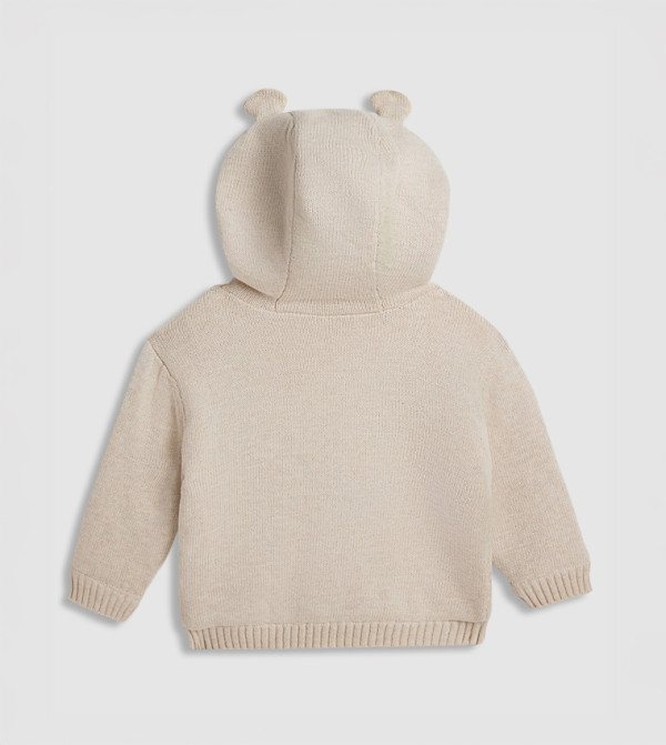 R&B  Clothing - Beige Sweaters & Cardigans