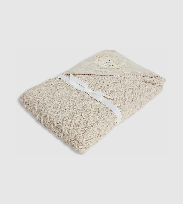 R&B Nursery - Beige Blankets, Quilts & Wraps
