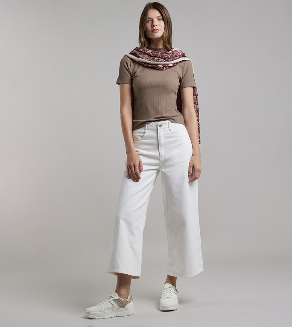 R&B  Clothing - Brown Casual Tops
