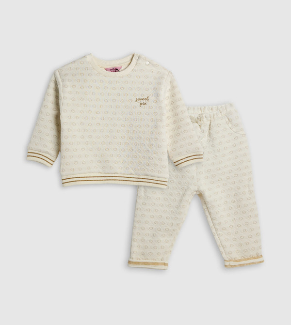 R&B R&B - Beige Clothing Sets