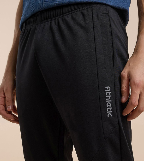 أر آند بي ملابس - أسود Track Pants & Joggers