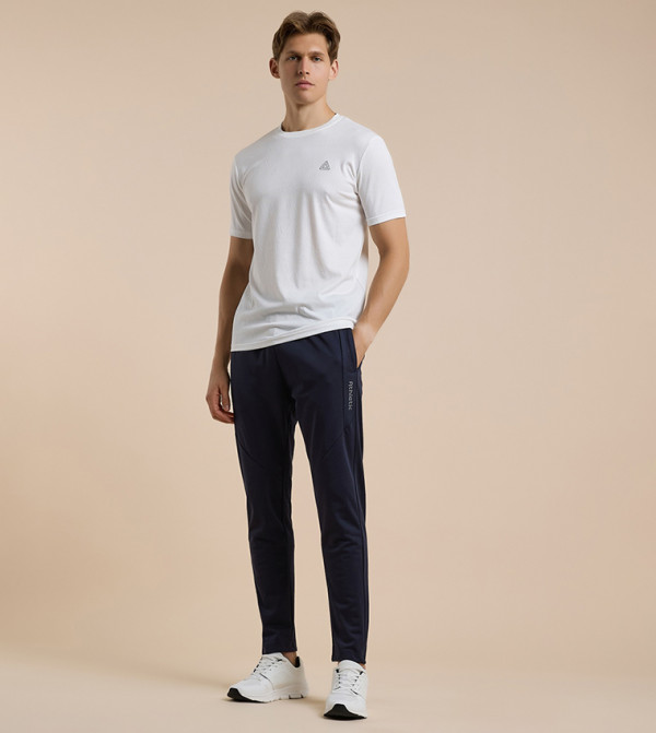 R&B  Sportswear - Navy Track Pants & Joggers
