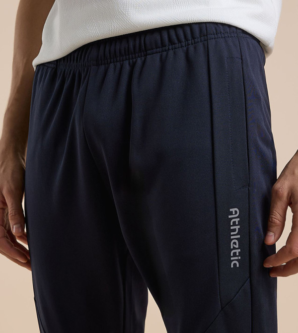 R&B  Sportswear - Navy Track Pants & Joggers
