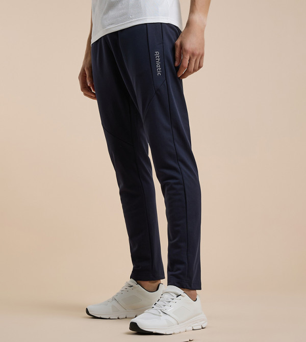 R&B  Sportswear - Navy Track Pants & Joggers