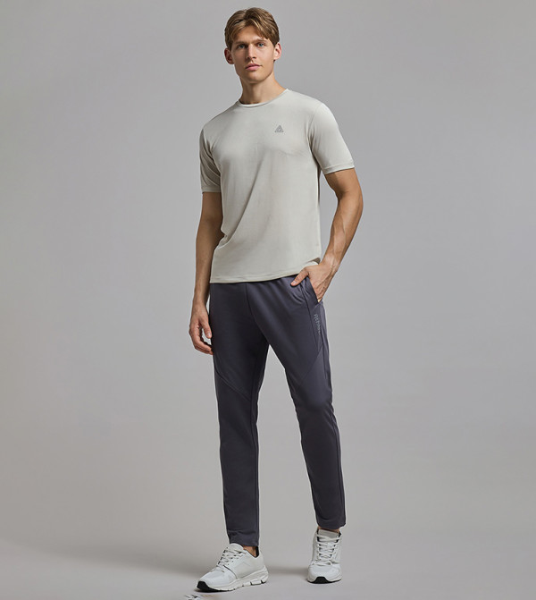 R&B  Track Pants & Joggers - Grey Track Pants & Joggers