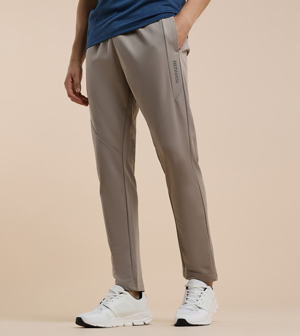 أر آند بي  ملابس - رمادي داكن Track Pants & Joggers