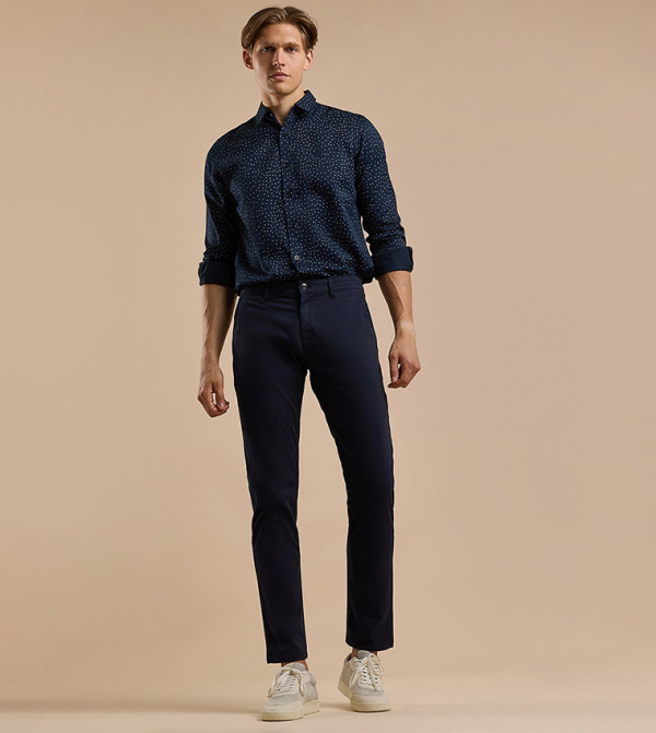 R&B  iftar-ready - Navy Long Sleeves