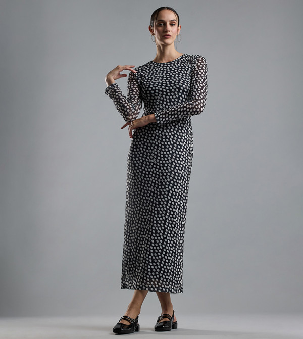 أر آند بي أر آند بي - أسود Midi Dresses