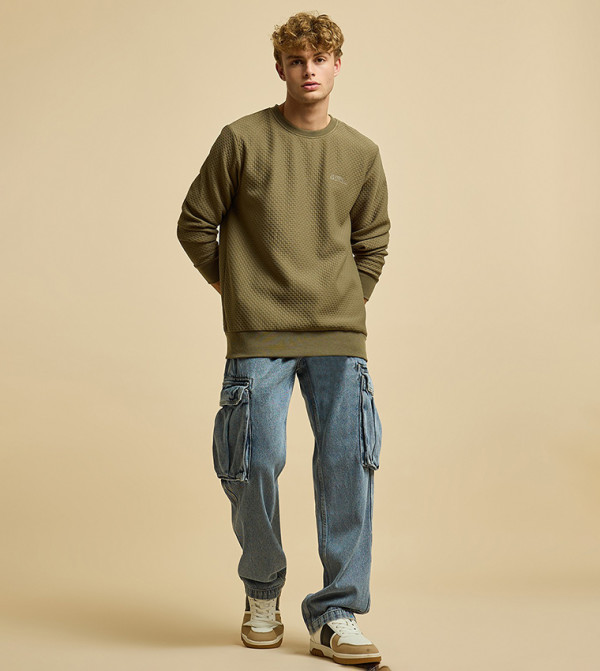 R&B  Hoodies & Sweatshirts - Green Sweatshirts