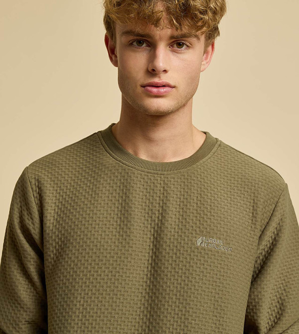 R&B  Hoodies & Sweatshirts - Green Sweatshirts