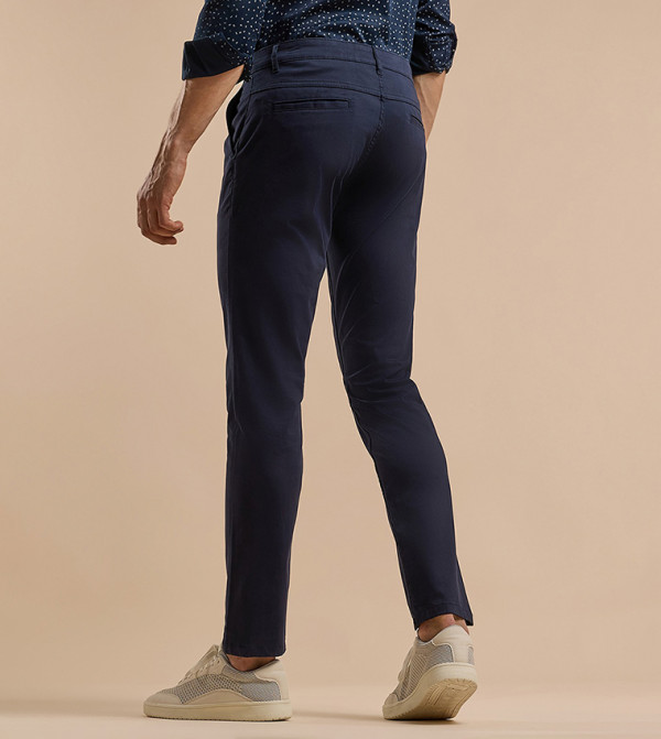 R&B  Chinos - Navy Chinos
