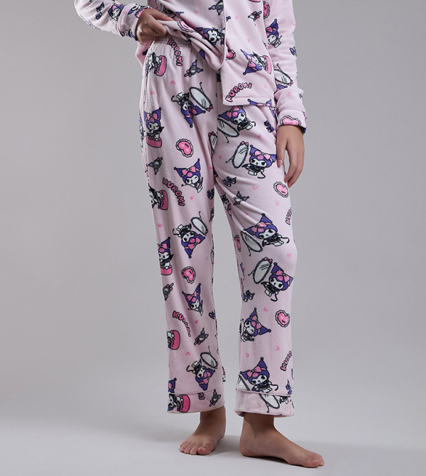 R&B  Clothing - Pink Top & Pyjama Sets