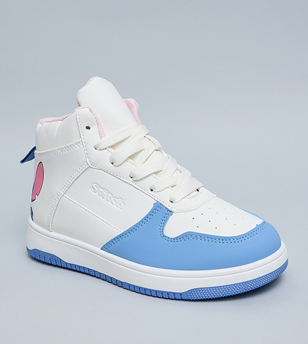 R&B R&B - White Low Top