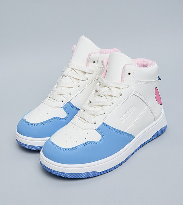 R&B R&B - White Low Top