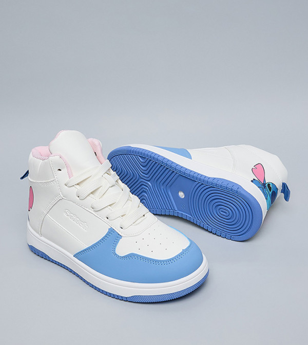 R&B R&B - White Low Top