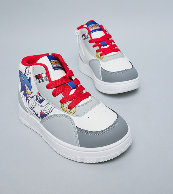 R&B sneaker-squad - Grey Low Top