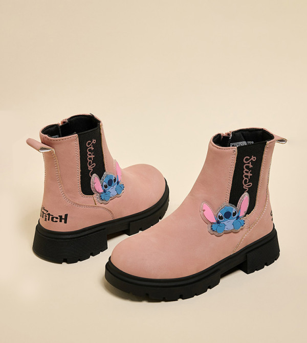 R&B  Formal Shoes - Pink Boots