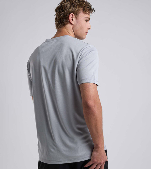 R&B  Sportswear - Grey T-Shirts & Vests