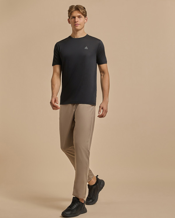 R&B  Sportswear - Black T-Shirts & Vests