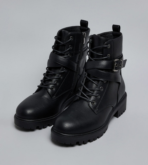 R&B  - Black Ankle length Boots