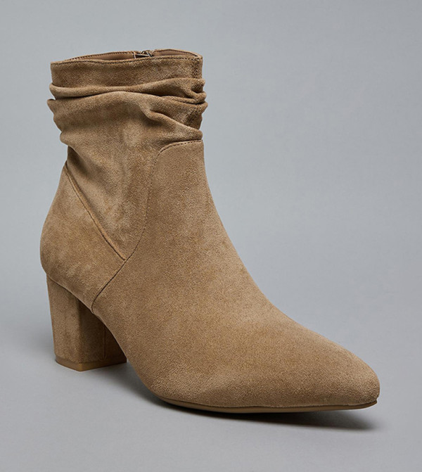R&B  - Brown Ankle length Boots