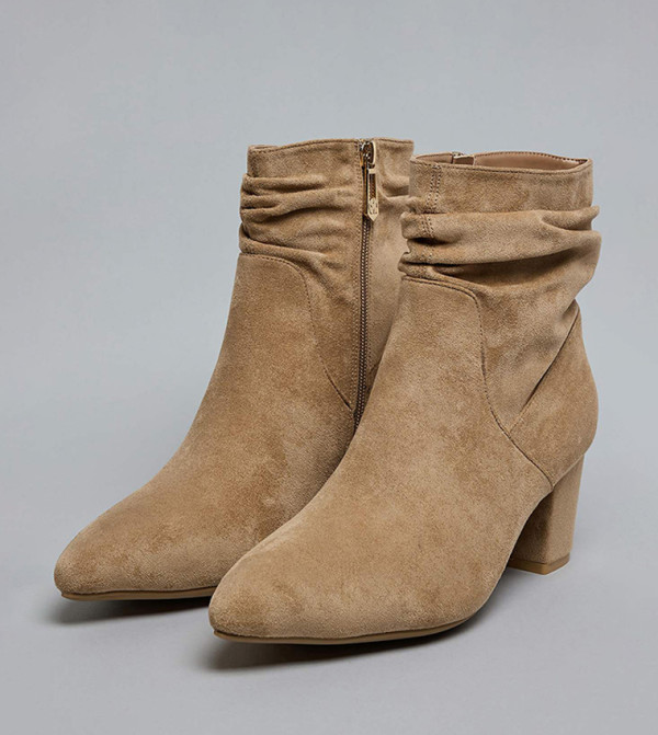 R&B  - Brown Ankle length Boots