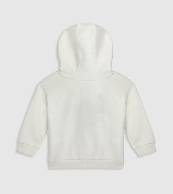 أر آند بي  هودي - أبيض هودي