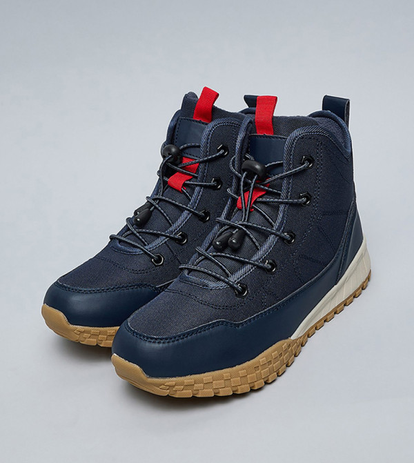 R&B  Formal Shoes - NAVY BLUE Boots