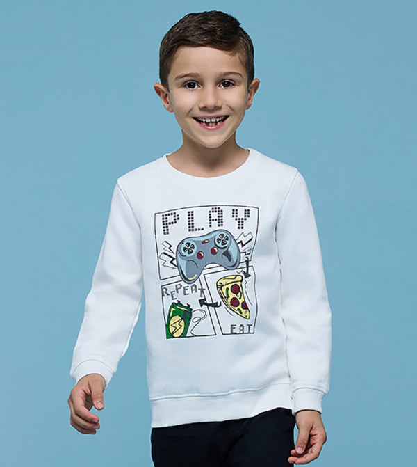 R&B Sweatshirts - Ivory leggings