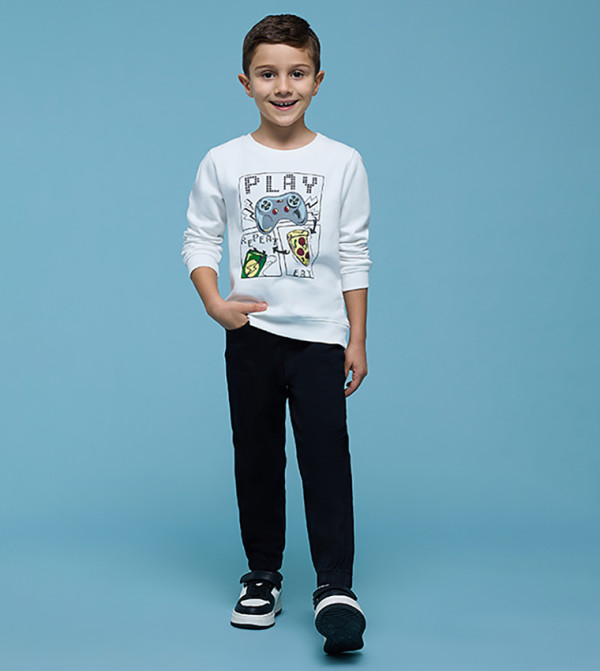 R&B Sweatshirts - Ivory leggings