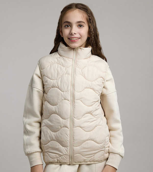 R&B Winterwear & Outerwear - Beige Jackets