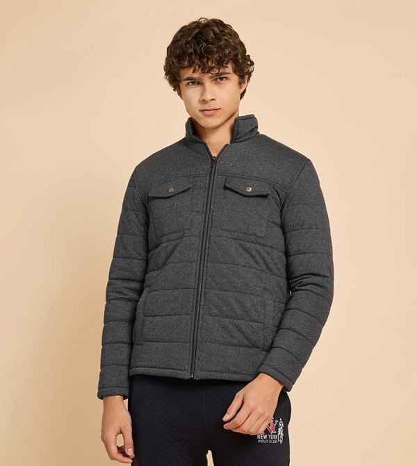 R&B R&B - NAVY BLUE Puffer Jackets