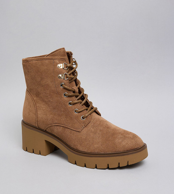 R&B  - Brown Ankle length Boots