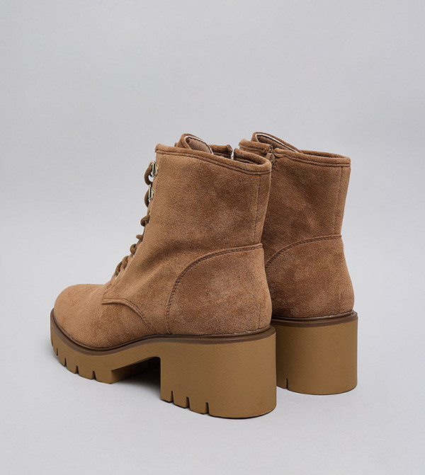 R&B  - Brown Ankle length Boots