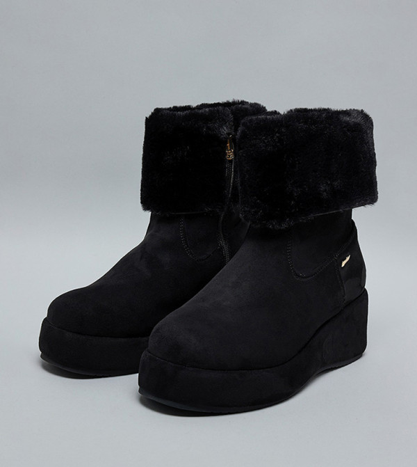 R&B  - Black Ankle length Boots