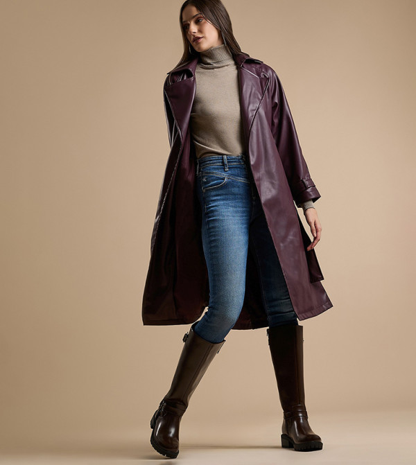 R&B  - Brown Knee length Boots