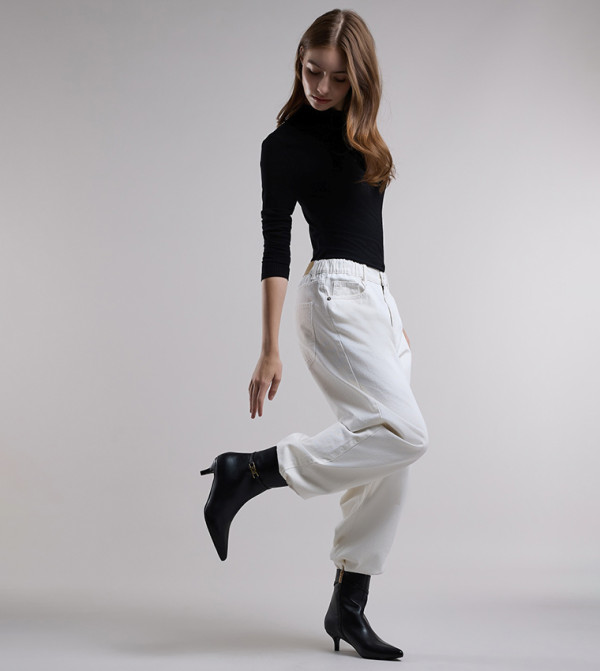 R&B  - Black Ankle length Boots