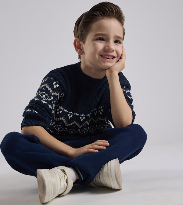 R&B  Winterwear & Outerwear - NAVY BLUE Sweaters & Cardigans