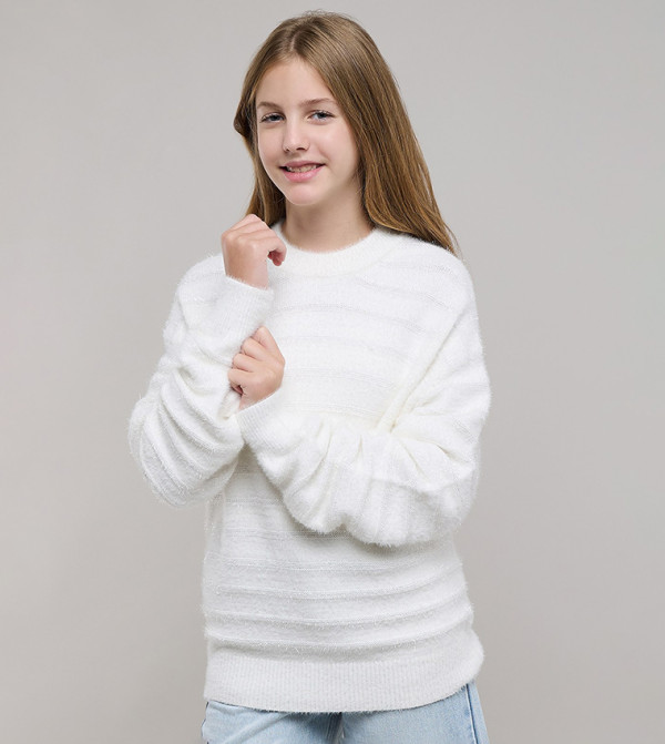 R&B Sweaters & Cardigans - Ivory Sweaters & Cardigans